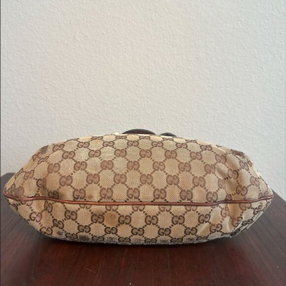 Gucci Large Horsebit Hobo Bag – Authentic Vintage Leather - Picture 13 of 13